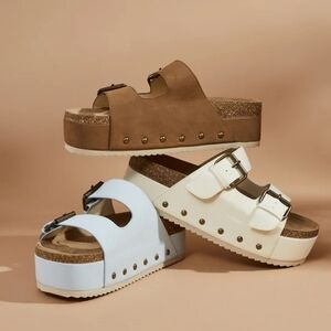 Altar'd State Serenna Platform Sandals NWT